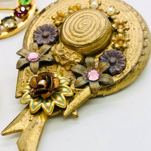 Vintage Unique Brooch Lot - Picture 5 of 6